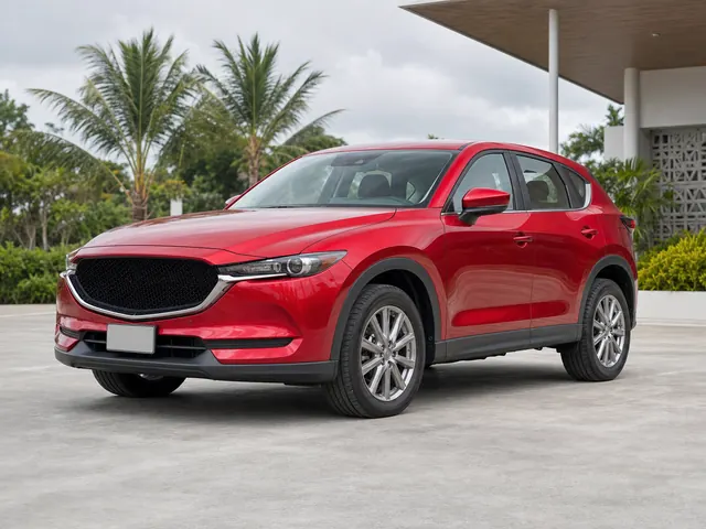 Red 2018 Mazda CX-5